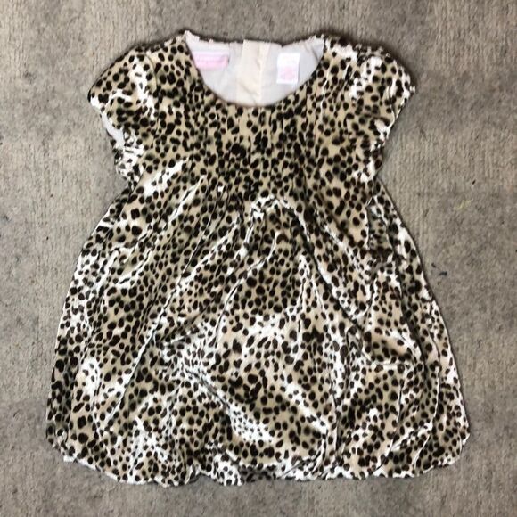 Vintage Leopard Baby Dress with Bloomer | 6-9 Mos - Picture 1 of 7